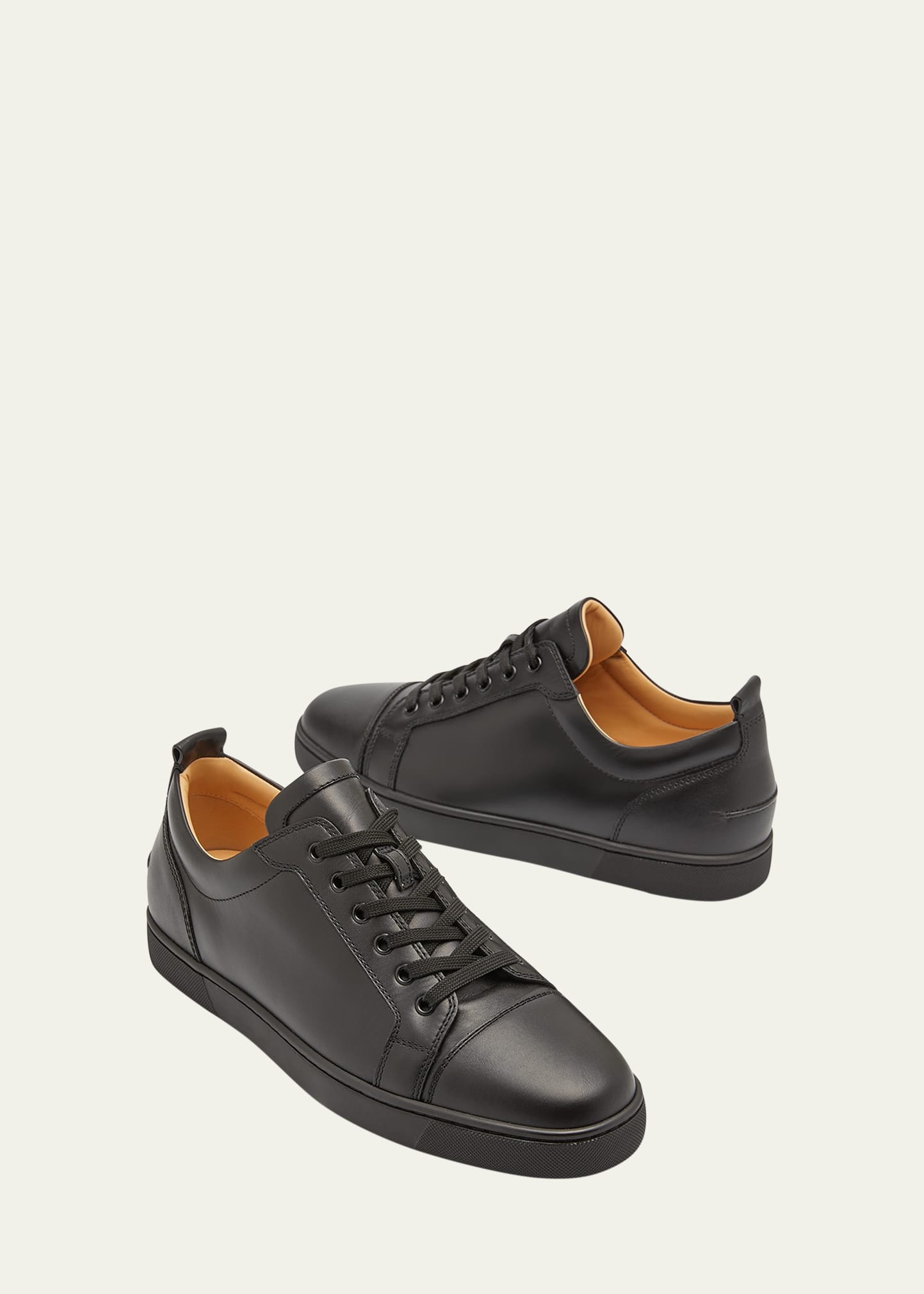Men's Louis Junior Leather Red Sole Sneakers - 7