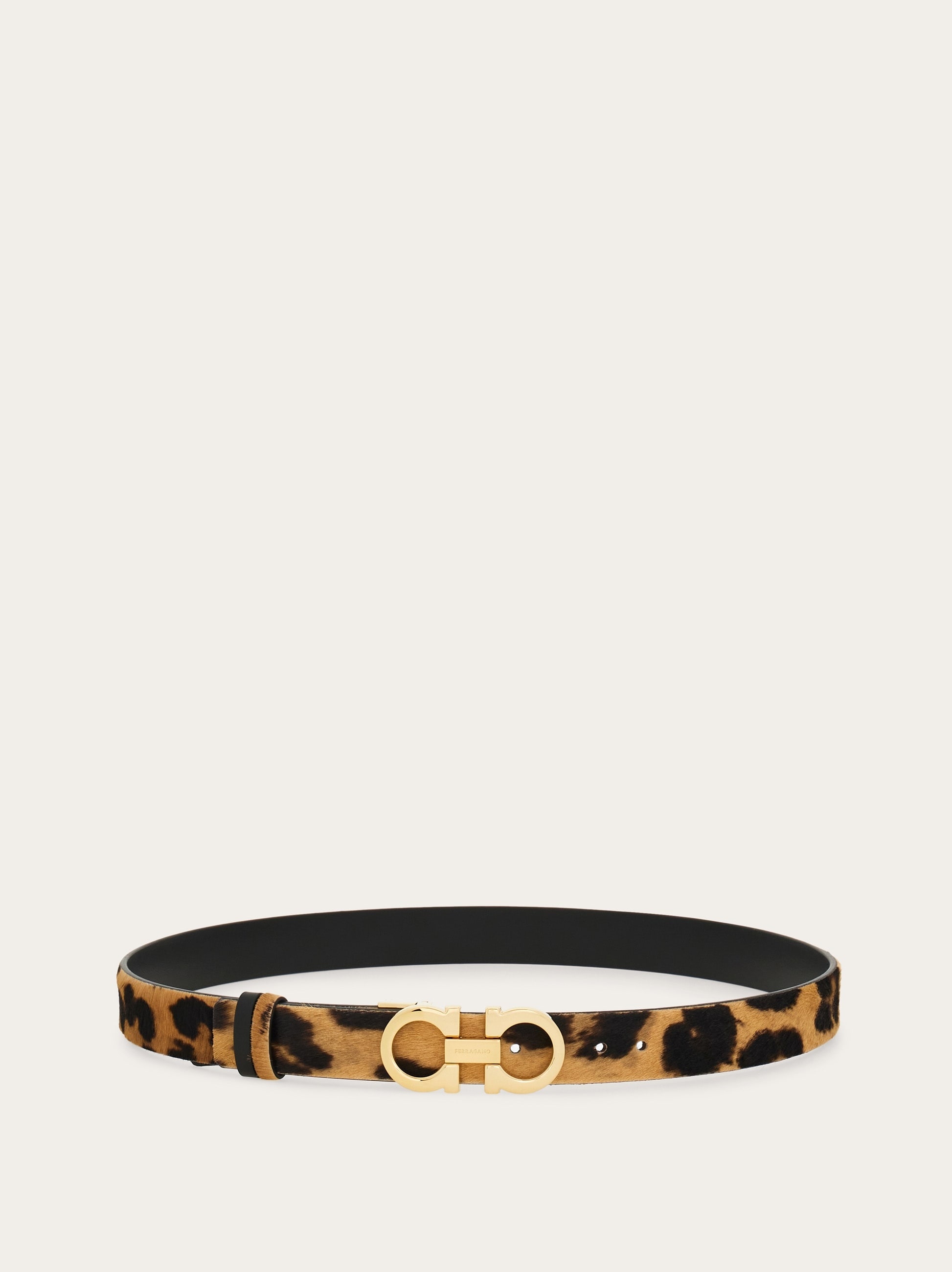 Adjustable Gancini belt - 3