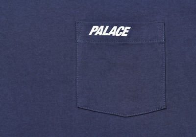 PALACE CLASSIC POCKET T-SHIRT NAVY outlook