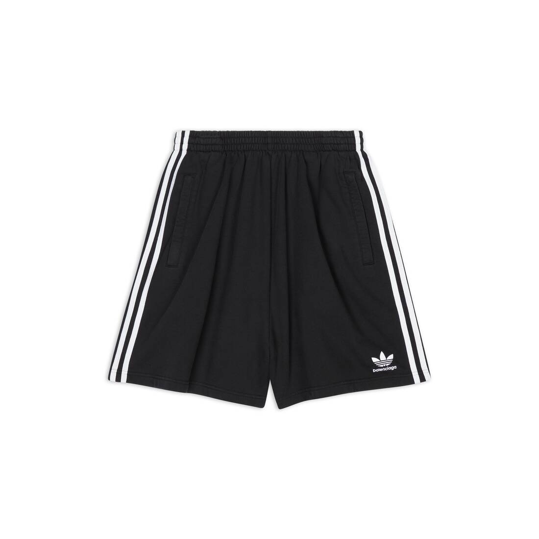 Balenciaga / Adidas Large Shorts in Black - 1