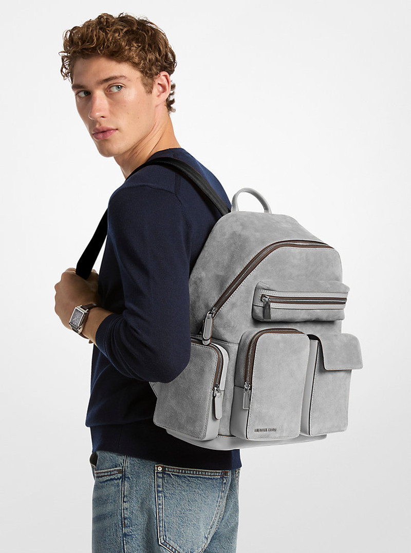 Dakota Suede Cargo Backpack 3