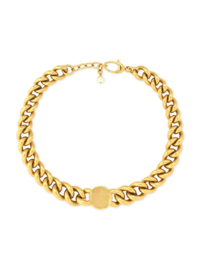 GUCCI Blondie curb-chain necklace outlook