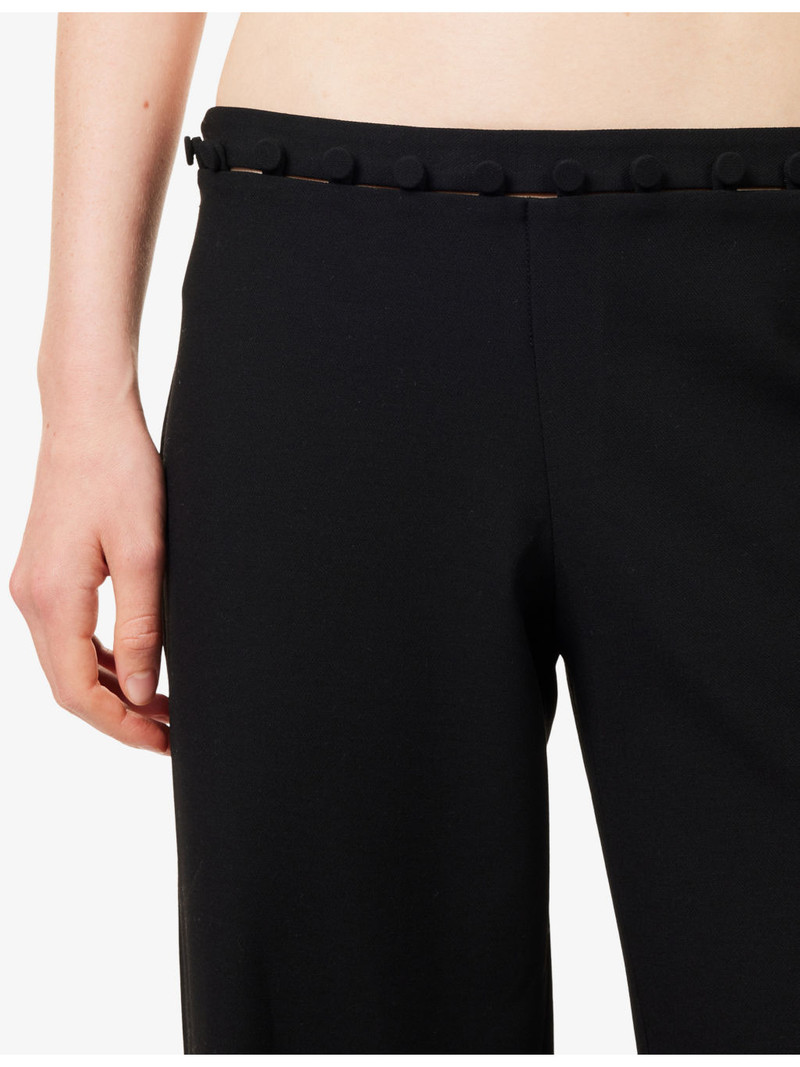 Mor Straight-Leg Wool-Blend Trousers 5