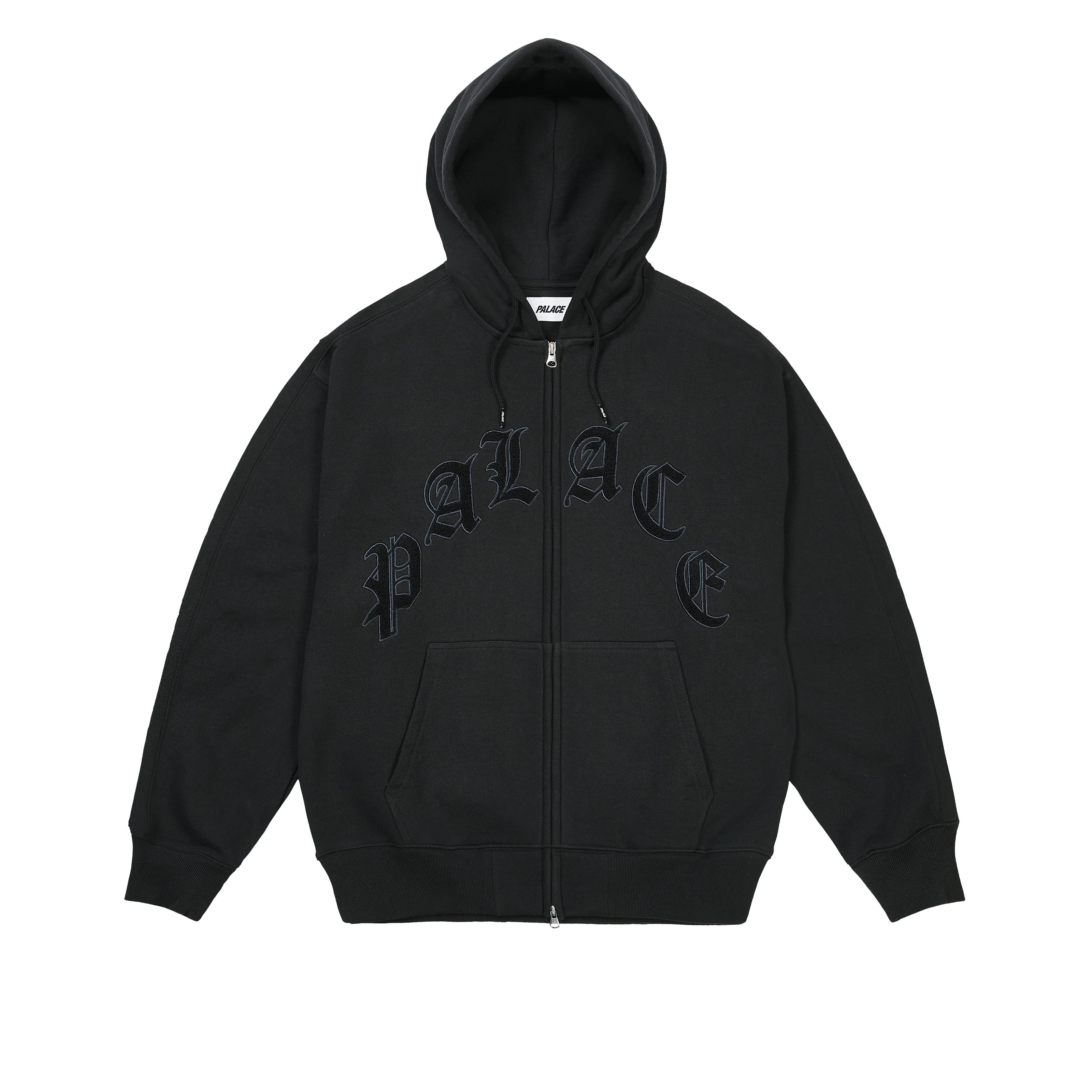 LEGACY ZIP HOOD BLACK - 1