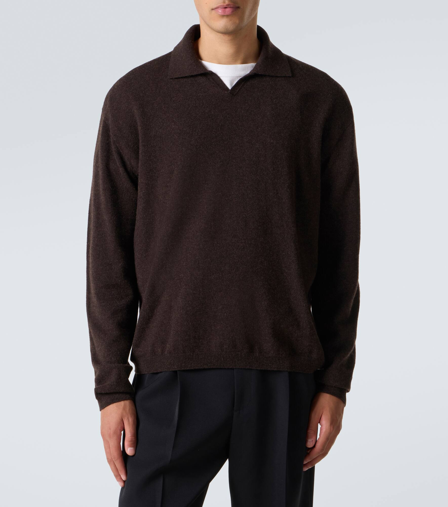 Franz cashmere polo sweater - 3