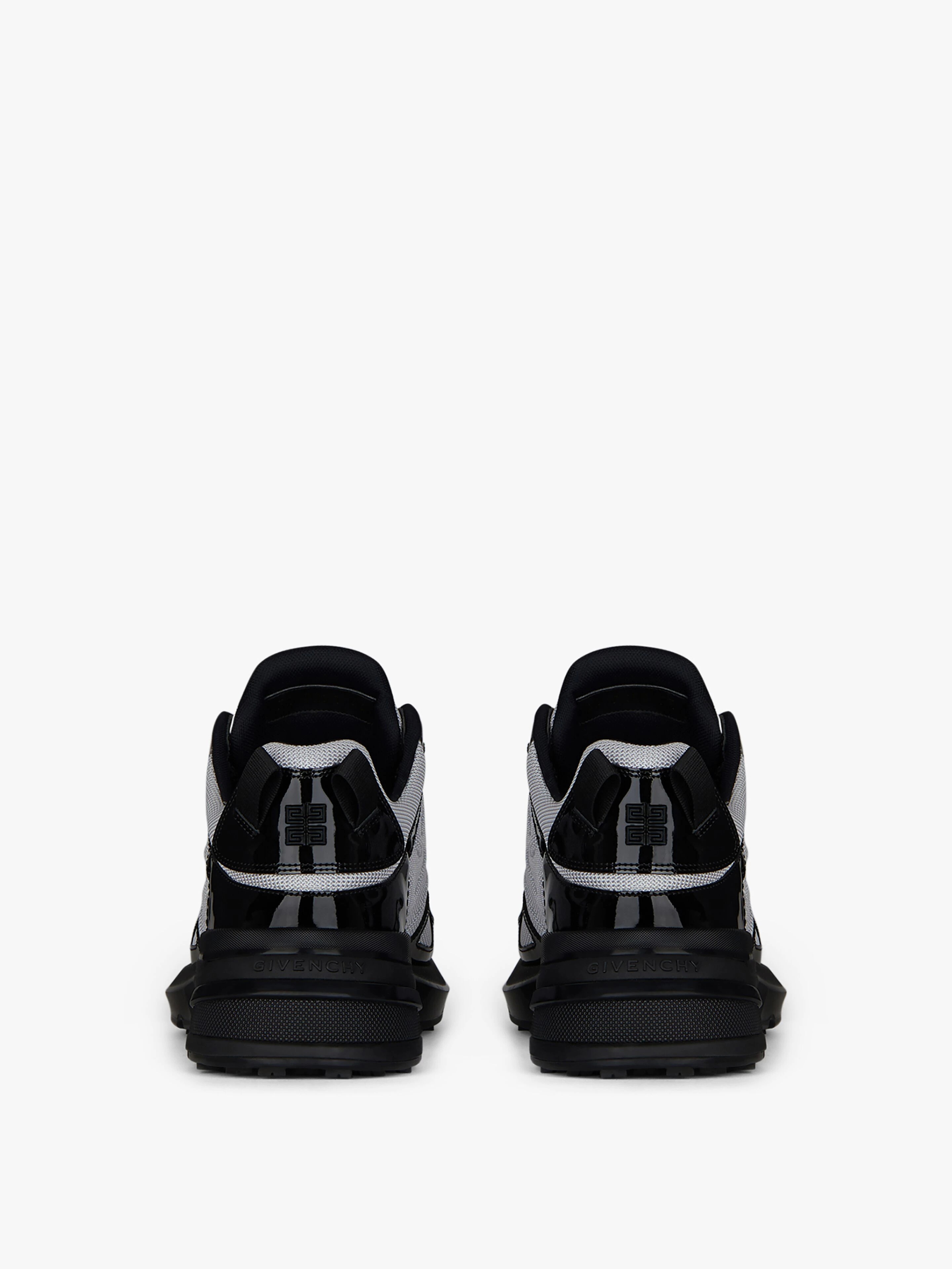 GIV 1 LIGHT SNEAKERS IN METALLIC TECHNICAL CANVAS AND PATENT LEATHER - 6