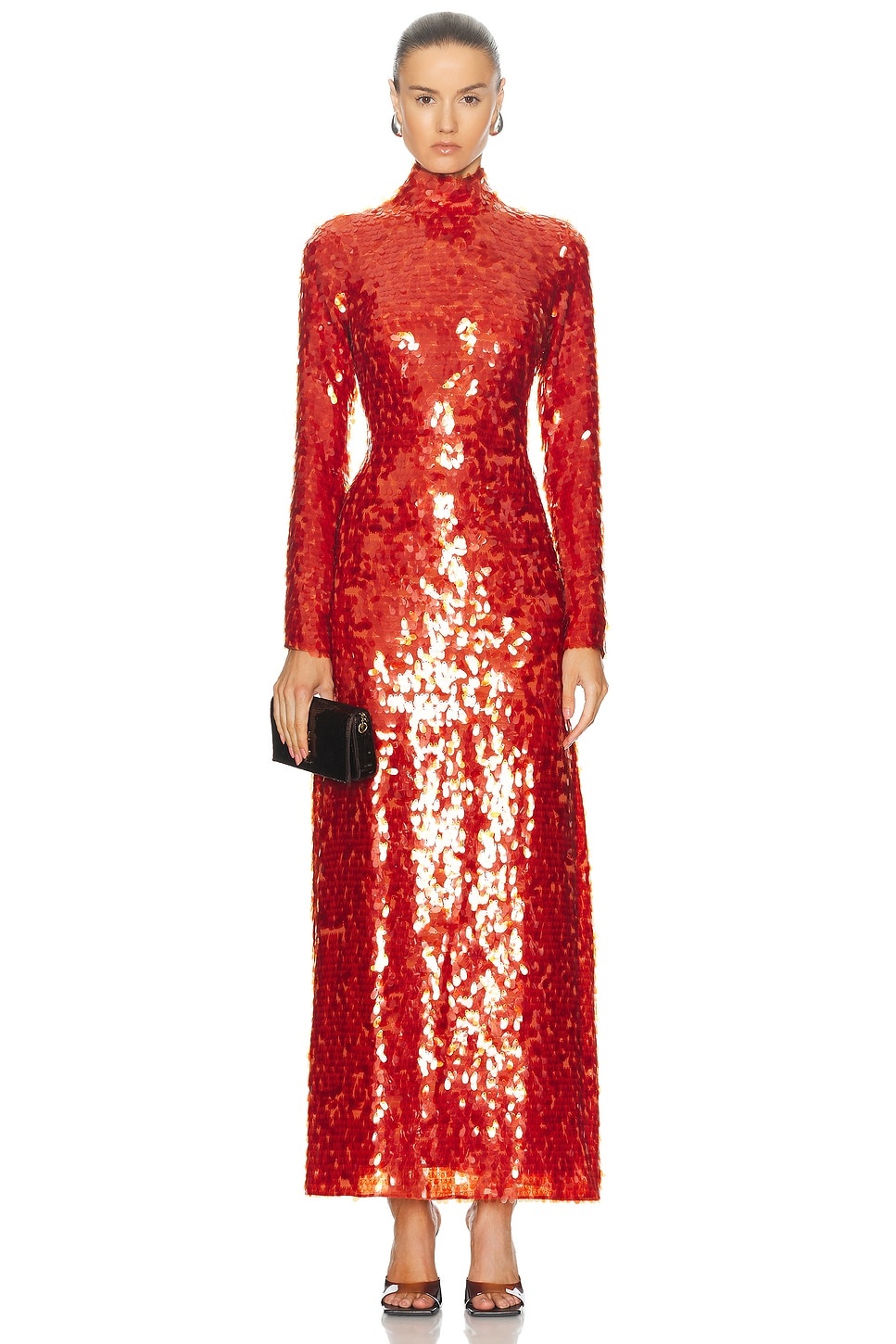 Sculpty Sequin Dress - 1