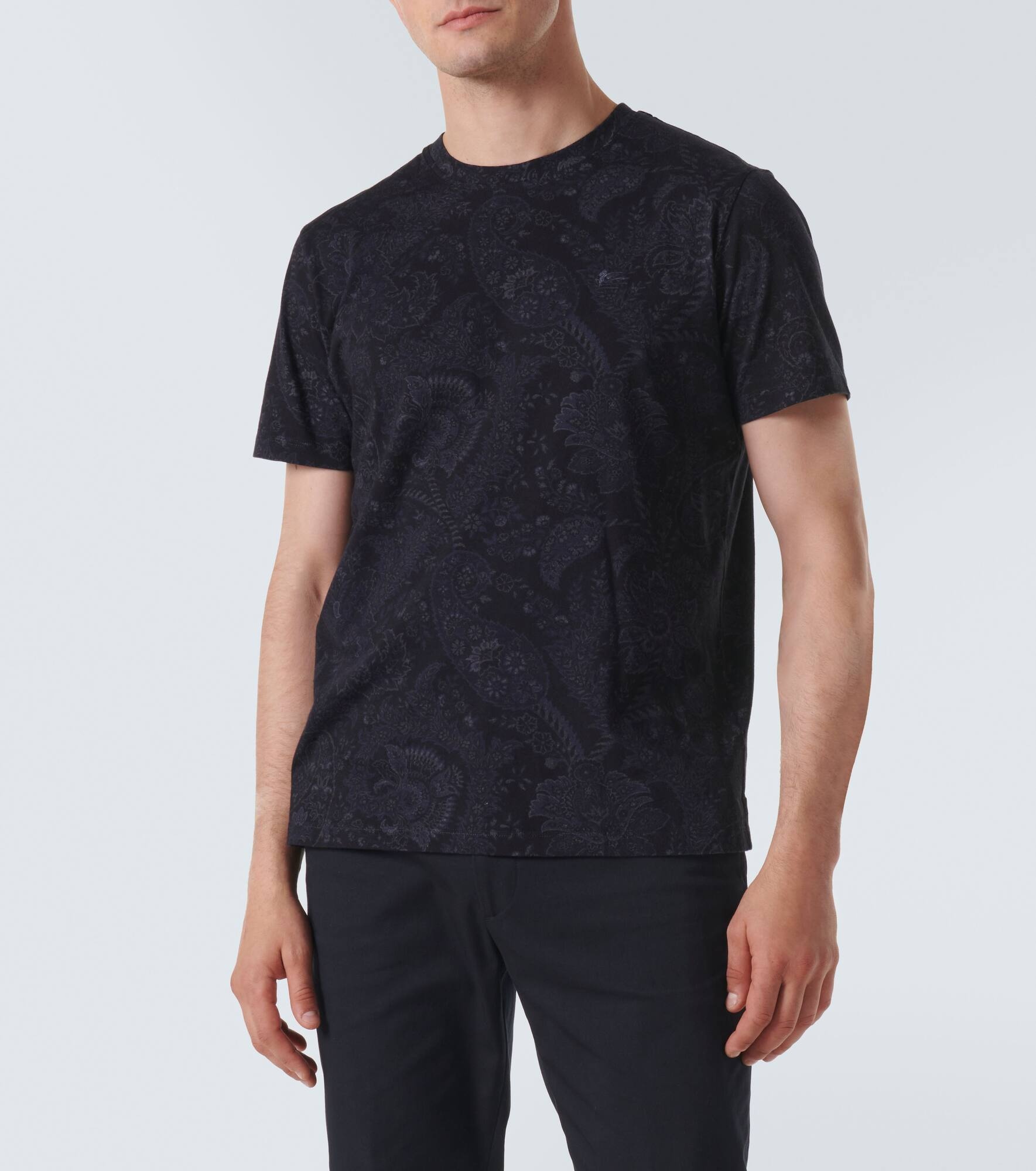 Paisley cotton jersey T-shirt - 3