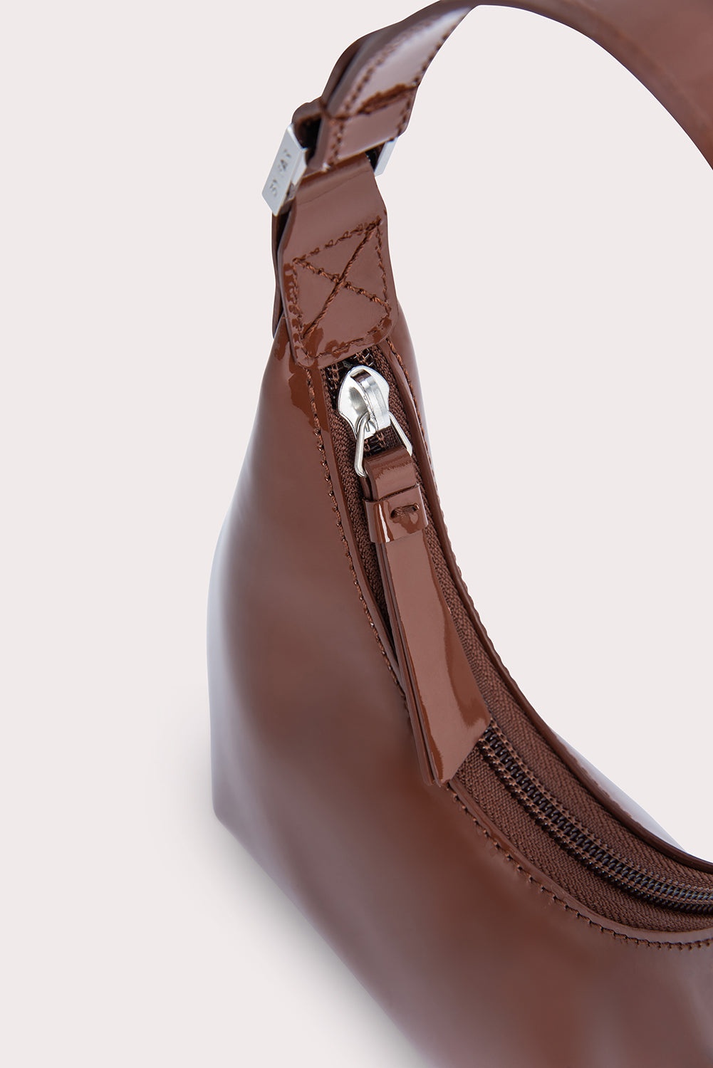 Baby Amber Chocolate Patent Leather - 5