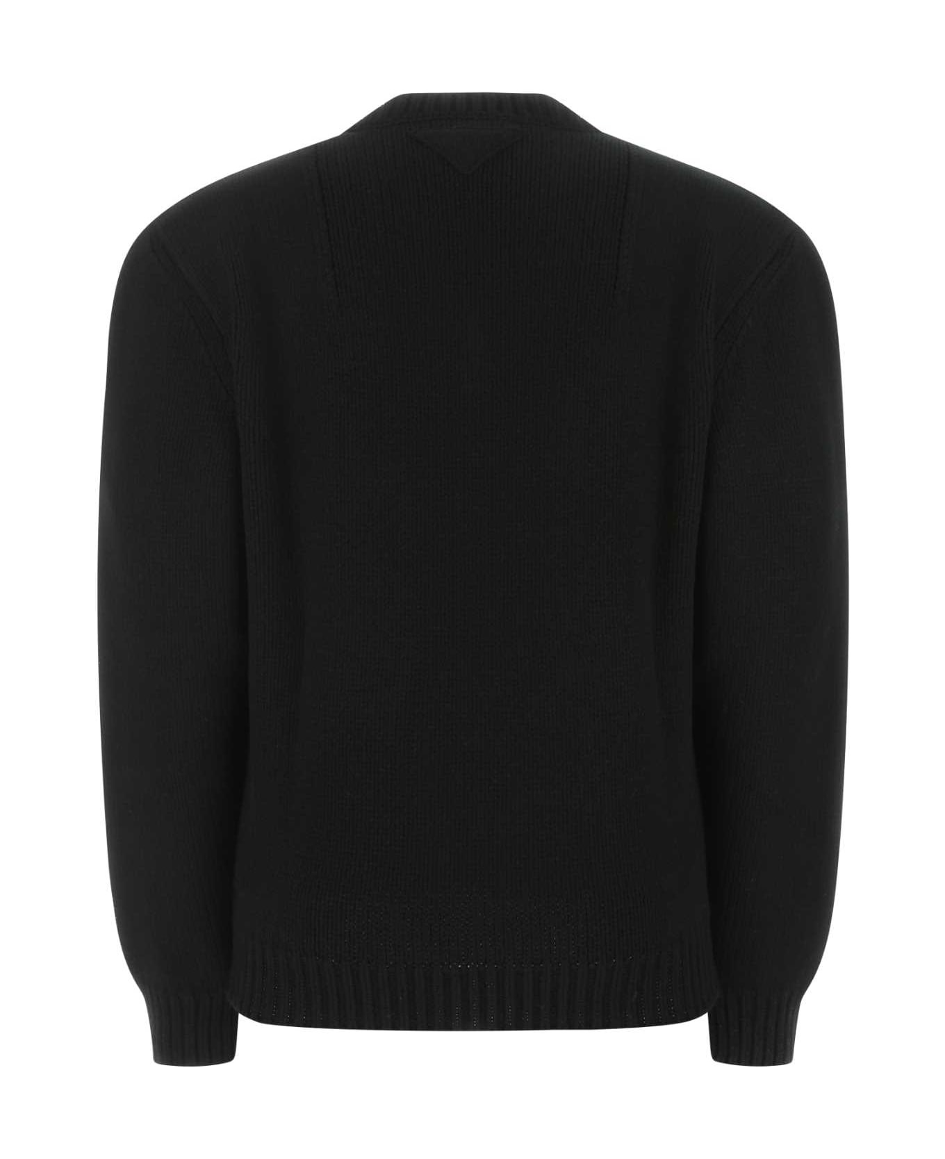 Black Wool Sweater - 2