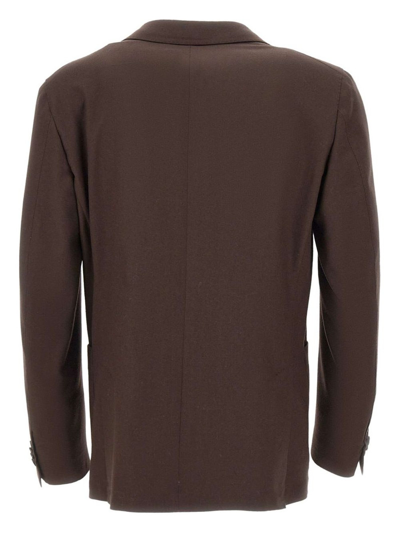 CORNELIANI two-button patch-pocket blazer outlook