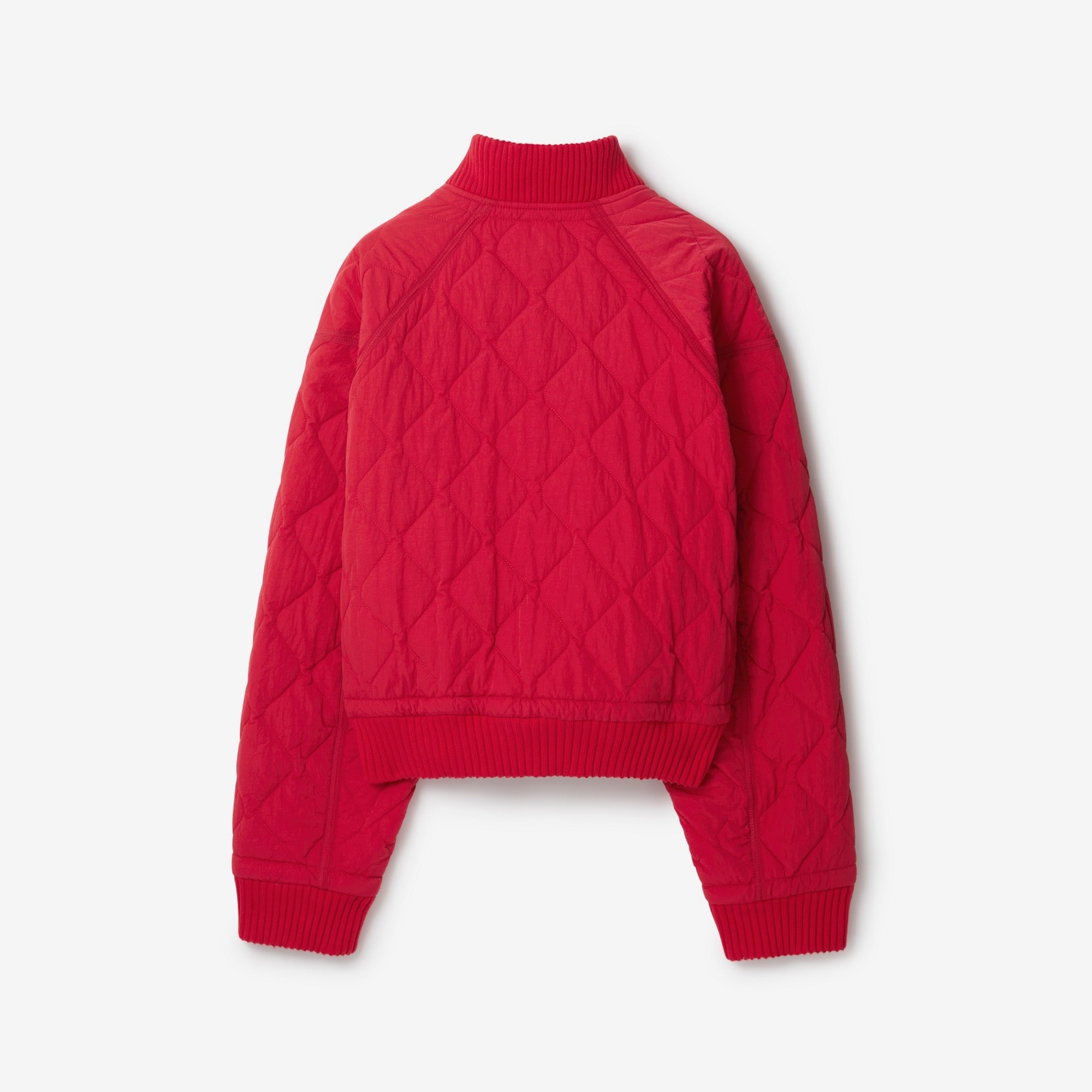 Quilted Nylon Bomber Jacket - 5