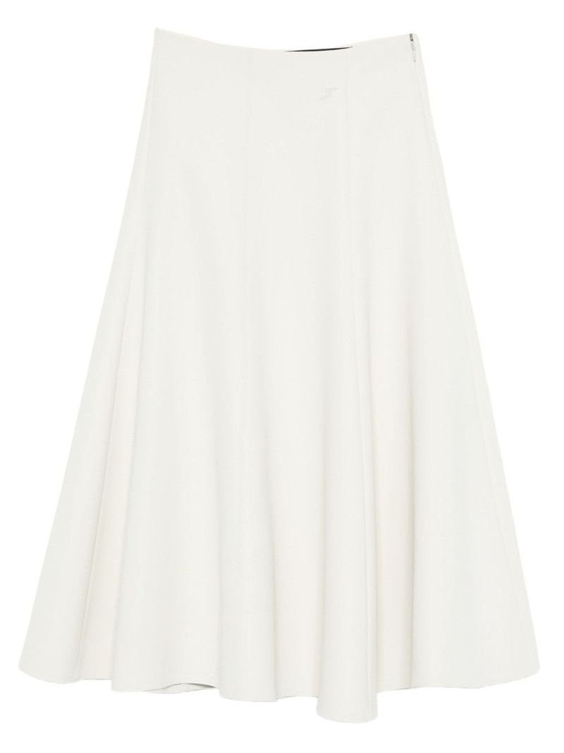 flared midi skirt 1
