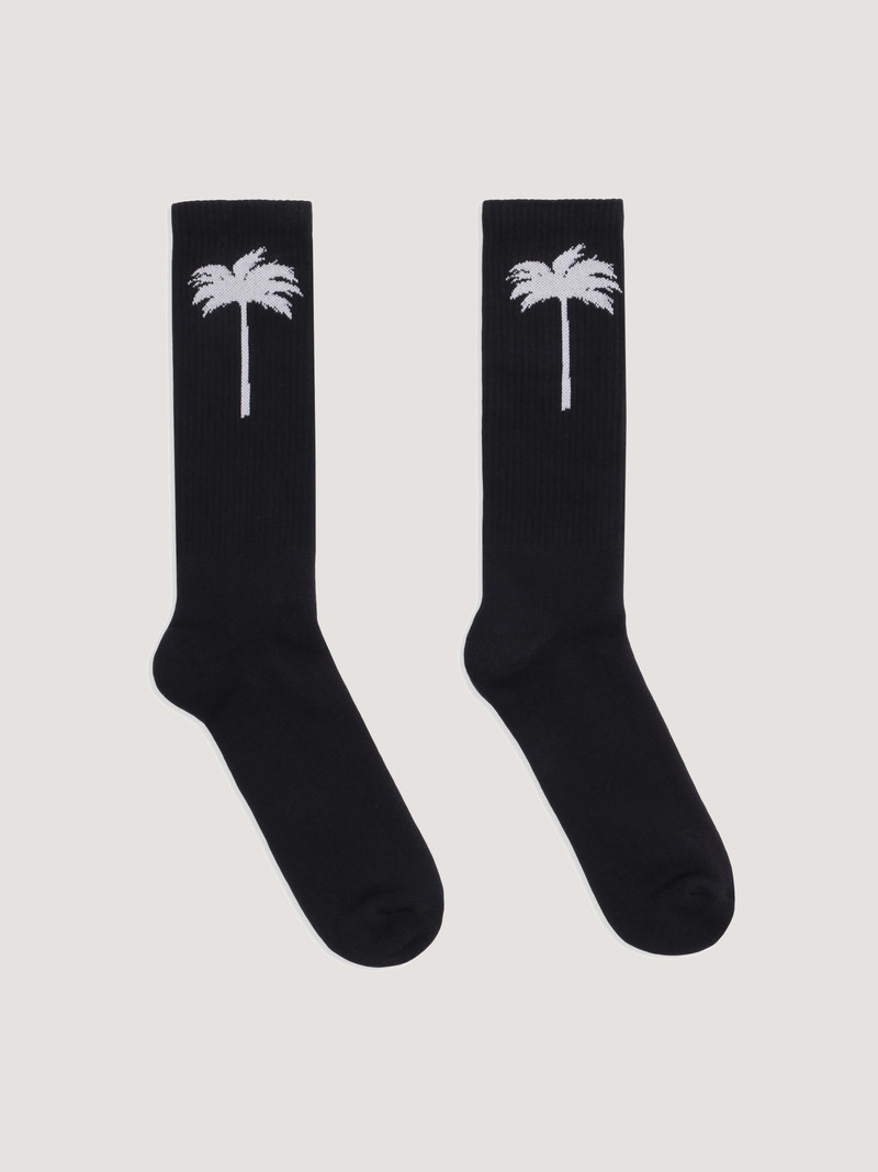 Palm Tree Logo Socks 1