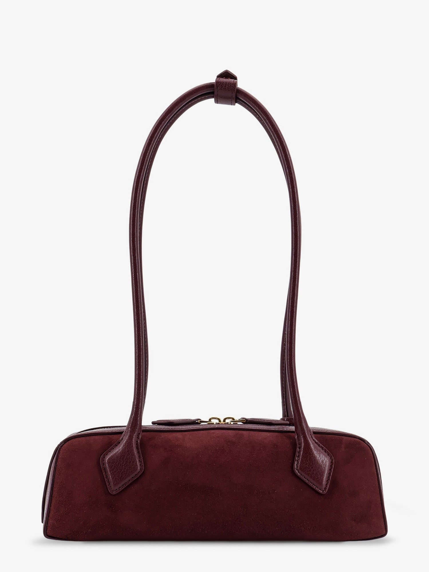 Alaia Teckel Small Suede Shoulder Bag - 2