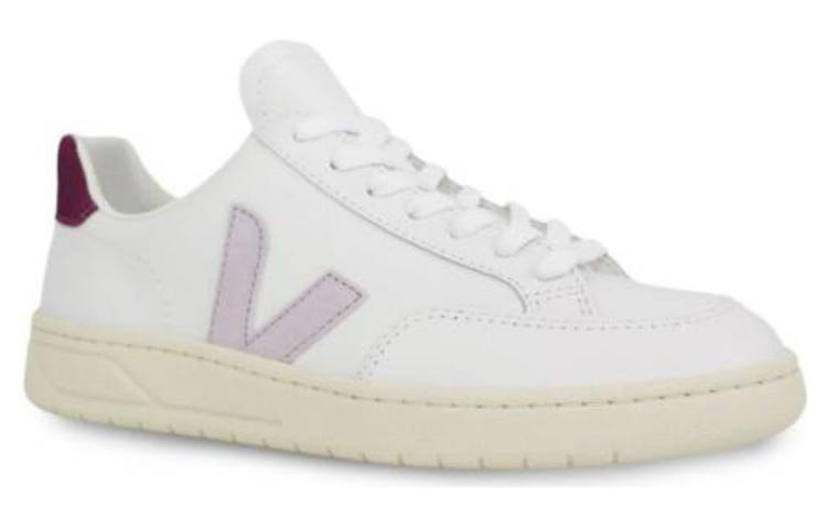 Veja V-12 Leather 'Extra White Purple' XD0203301 - 3