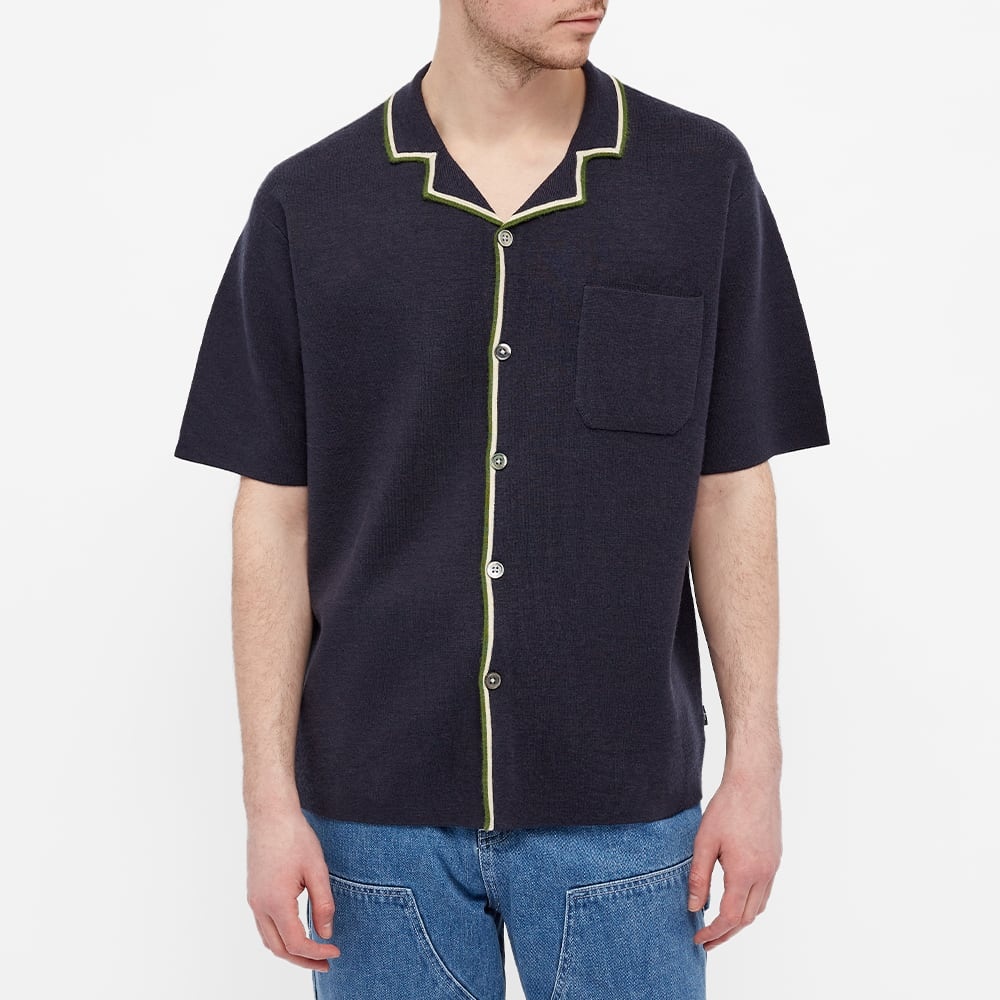 Stussy Stripe Edge Knit Shirt - 4