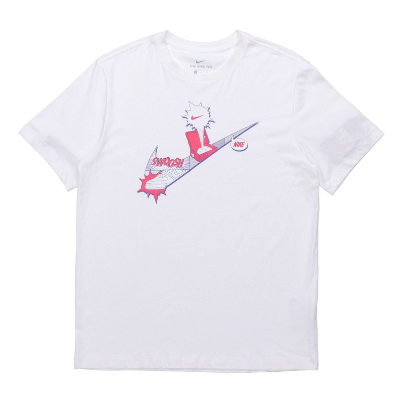 Nike AS M Nike Sportswear NSW Tee Shoe swoosh Short Sleeve White CT6524-100 - 1