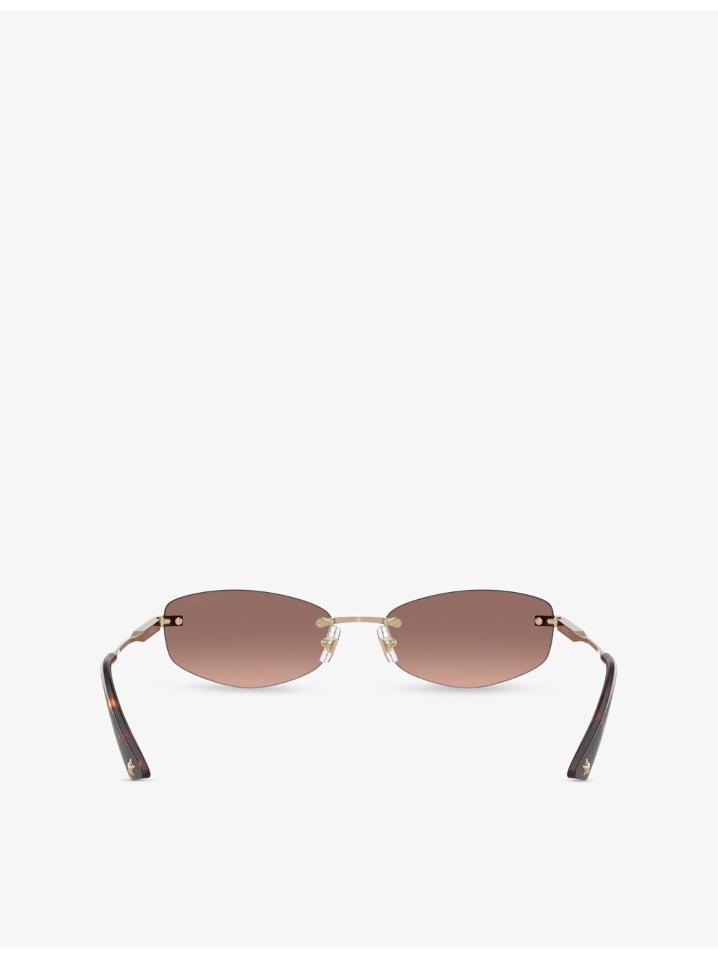 JC4013D Oval-Frame Metal Sunglasses - 4