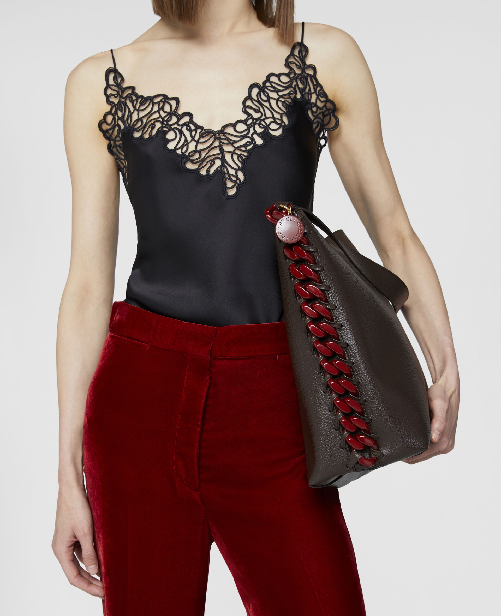 Straight Leg Tailored Trousers - 4