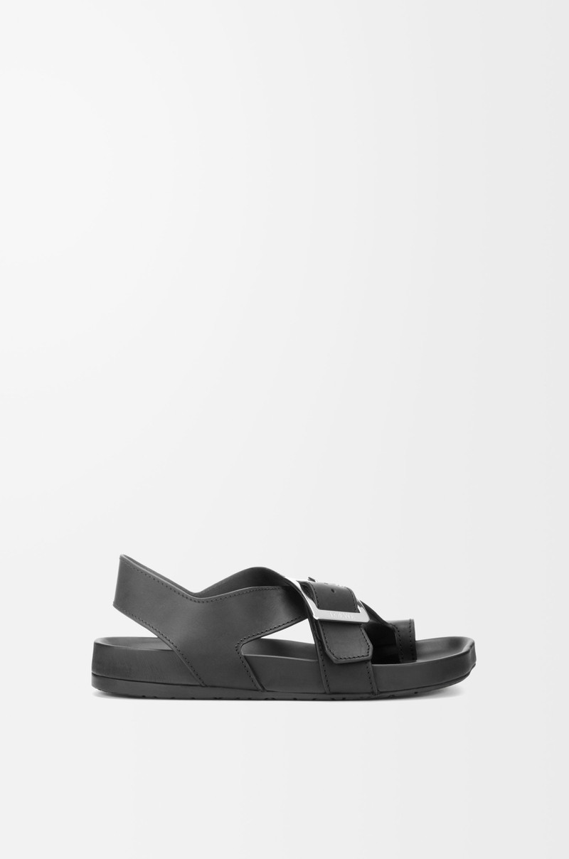 Ease Buckle sandal in vegetal calfskin 1