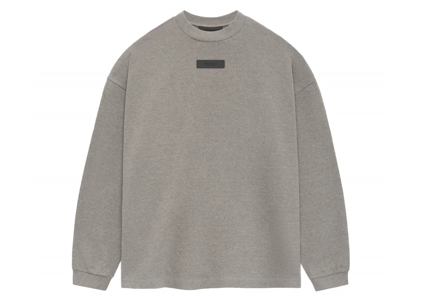 Fear of God Essentials Core Collection L/S Tee Heather Grey - 1