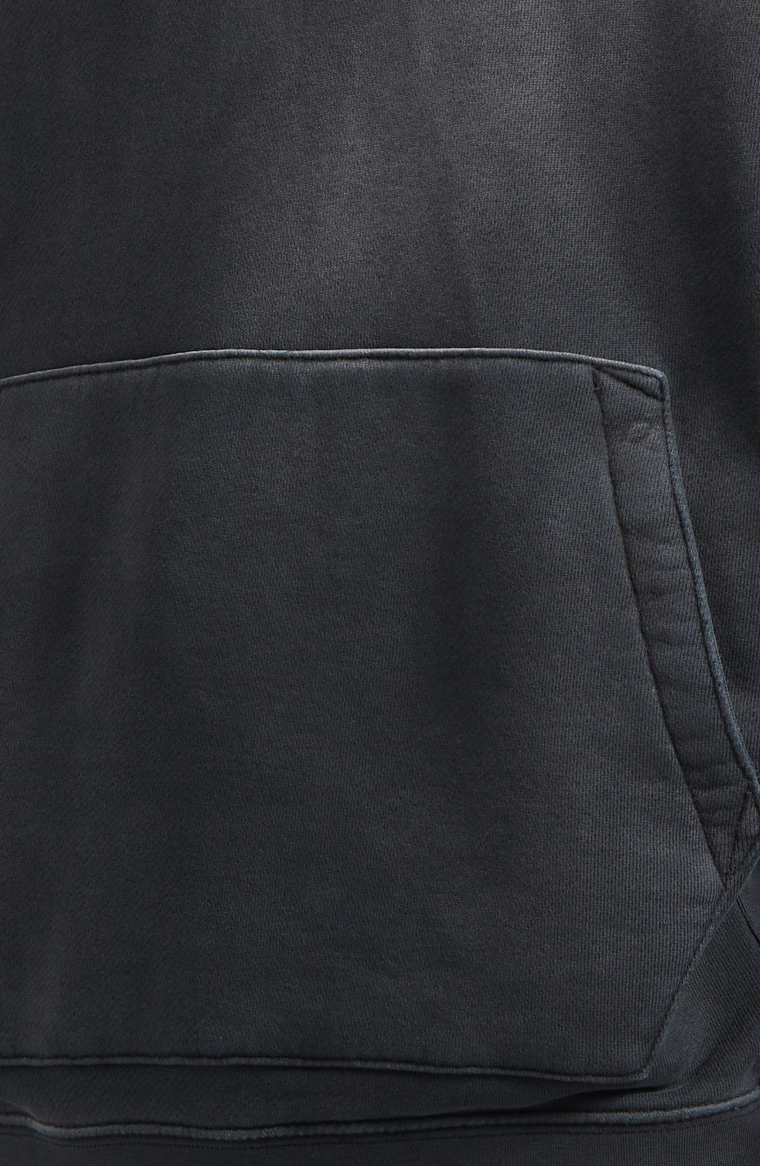 AMIRI Station Patch Oversize Hoodie in Black at Nordstrom - 7