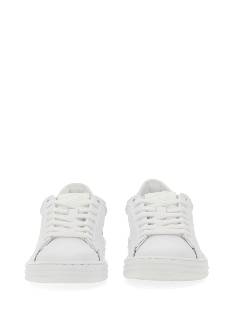 スニーカー MSGM ICONIC CUPSOLE SNEAKER MSGM Iconic Cupsole low-top Sneakers | White | FARFETCH