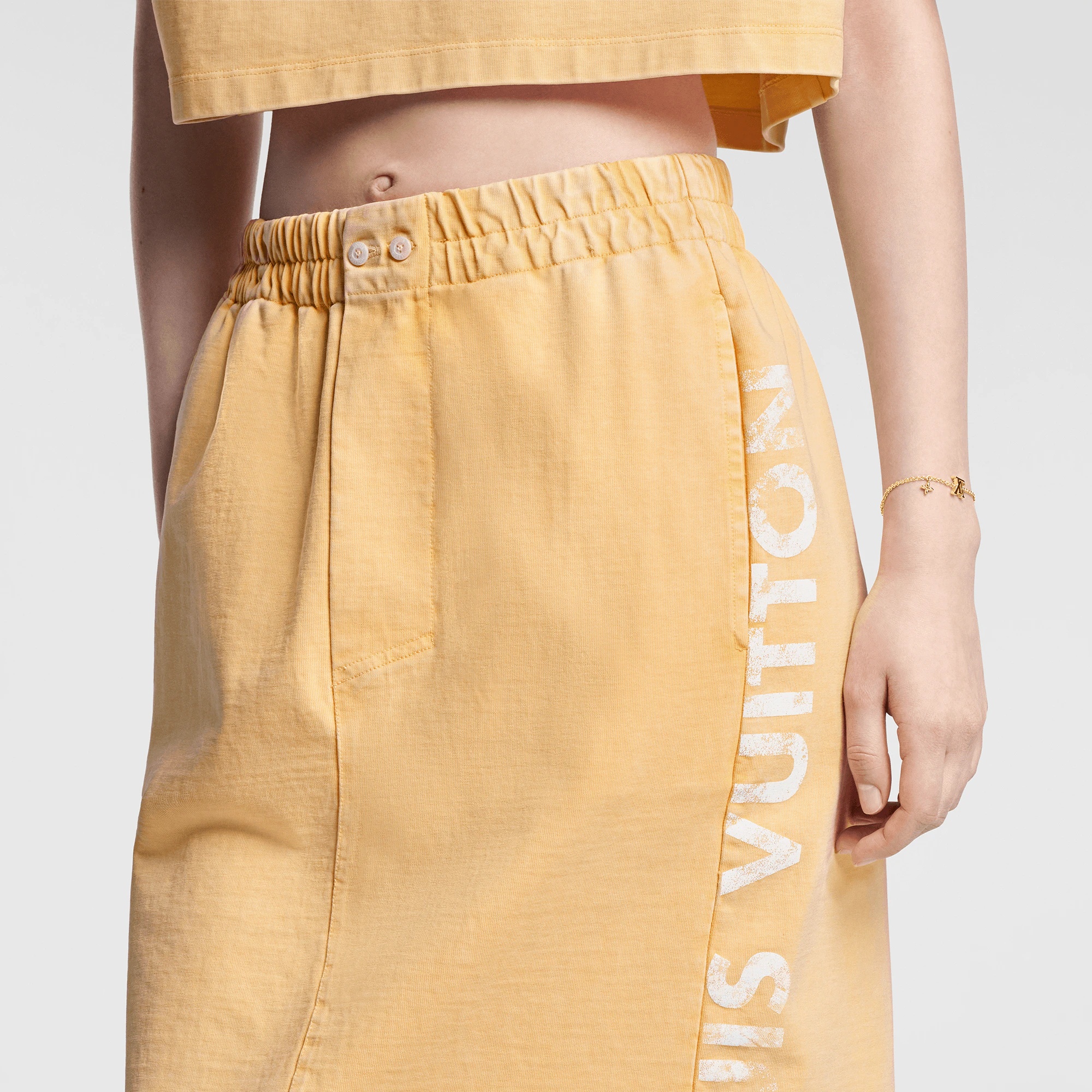 Vintage-Effect Louis Vuitton Skirt - 2