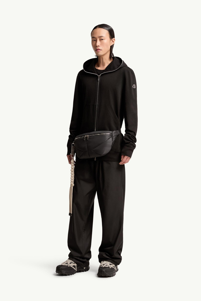 Moncler Moncler + Rick Owens Cotton Ziplock Hoodie outlook