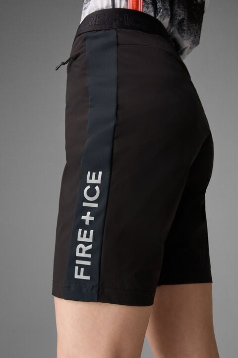 Afra functional shorts in Black - 6