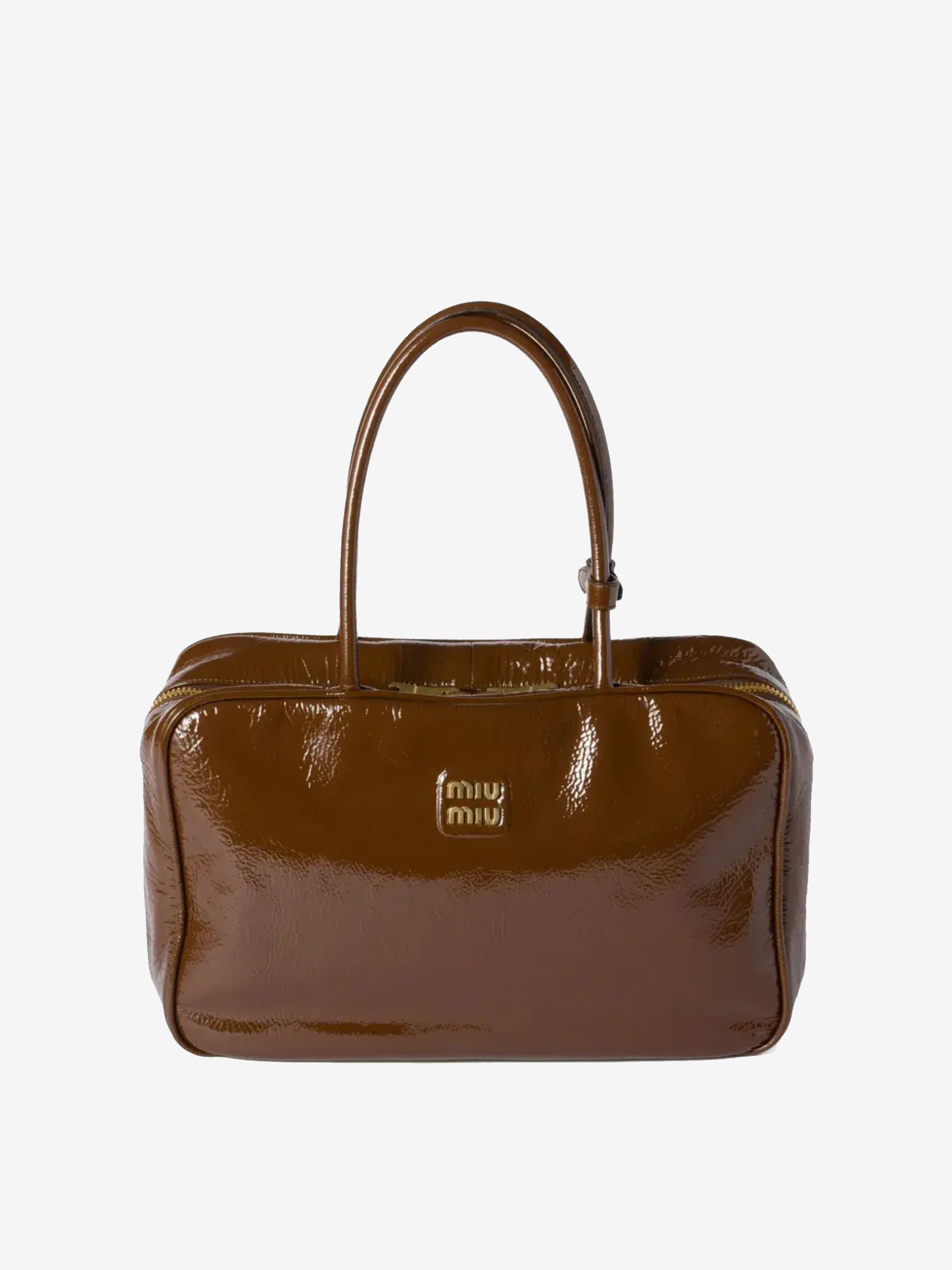 MIU MIU - Women Beau Naplak Patent Leather Bag - 1