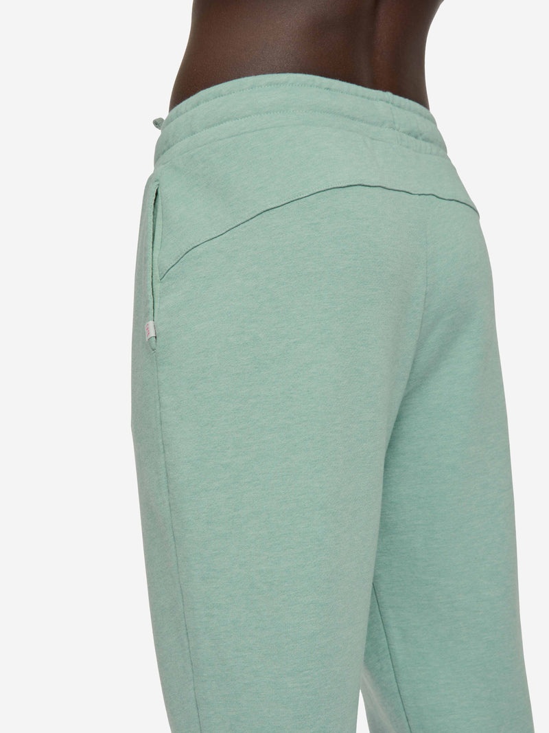 Women's Sweatpants Quinn Cotton Modal Soft Green Heather - 6