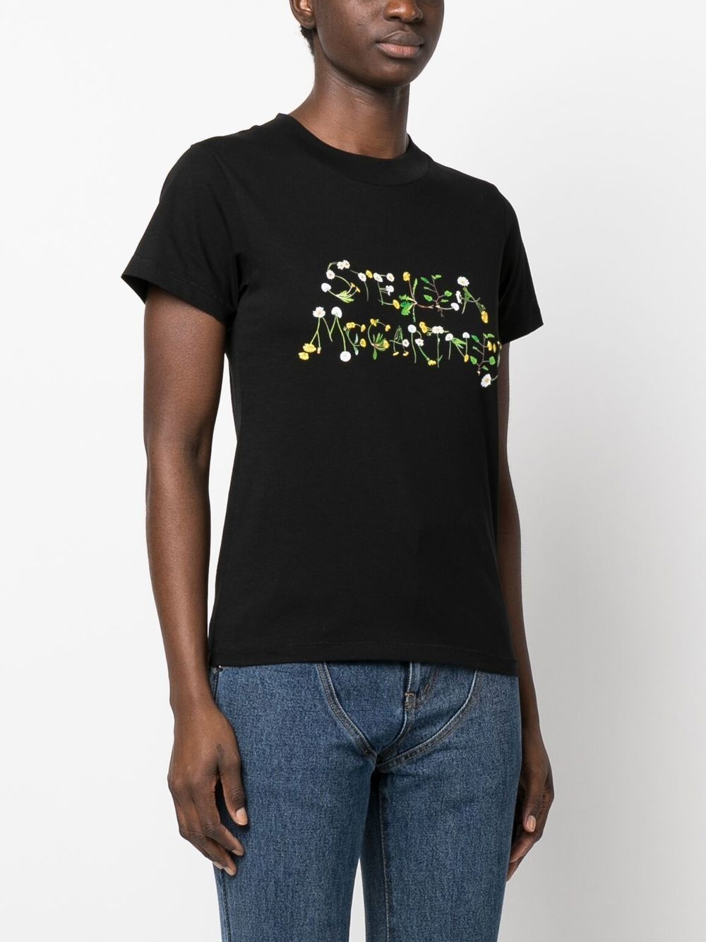 dandelion logo-print T-shirt - 3