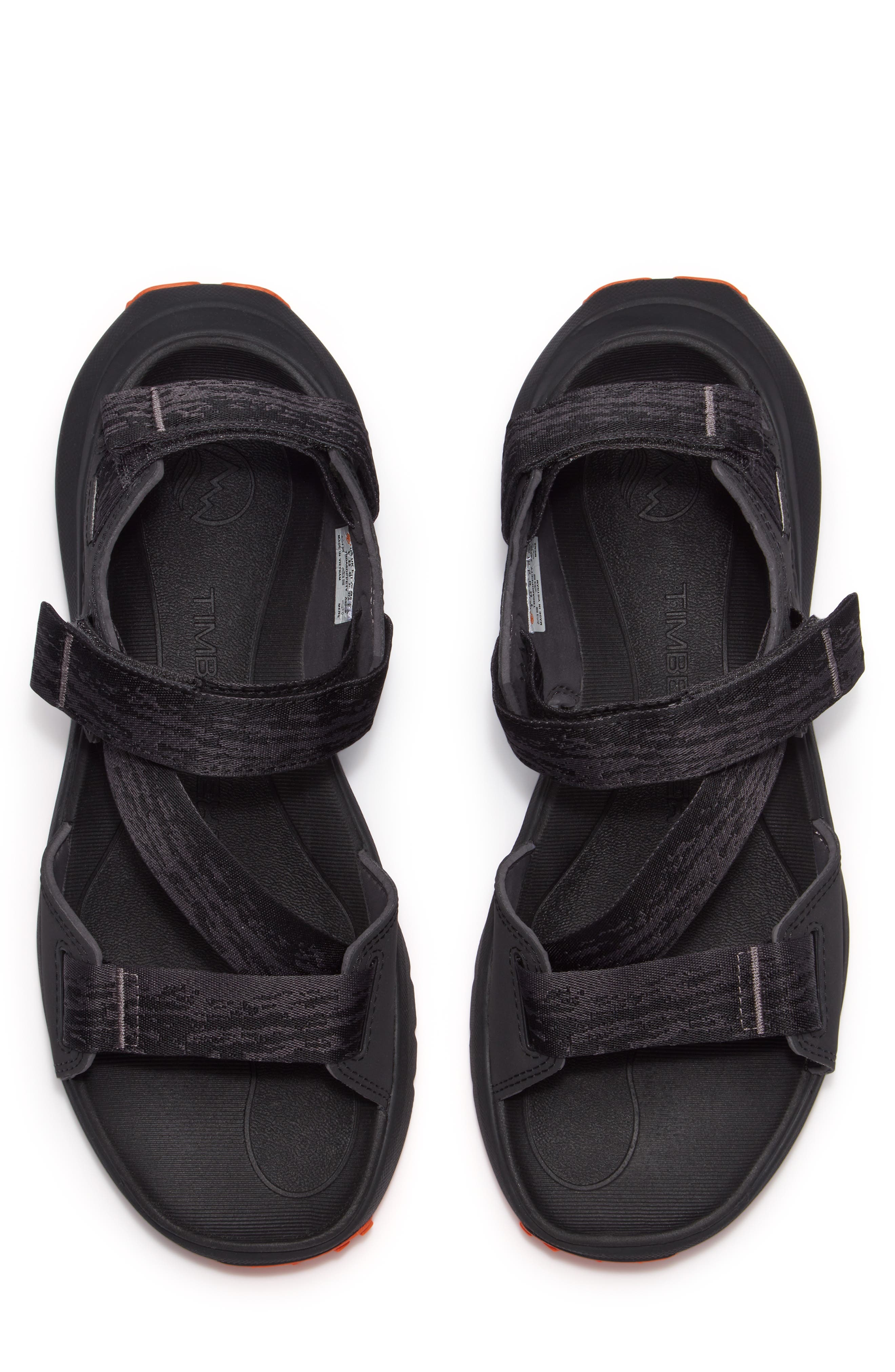 Timberland Motion Dune Sandal in Black Webbing at Nordstrom - 4