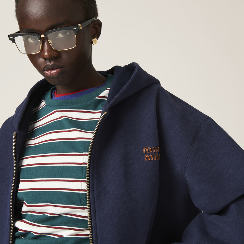 Jersey hoodie jacket 5