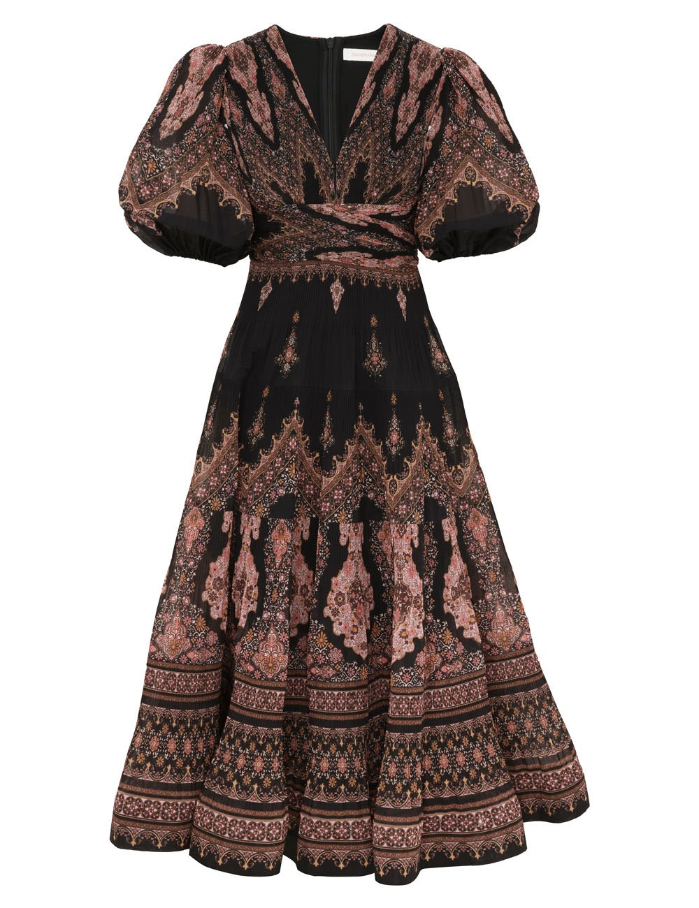 PLEATED MIDI DRESS - 1