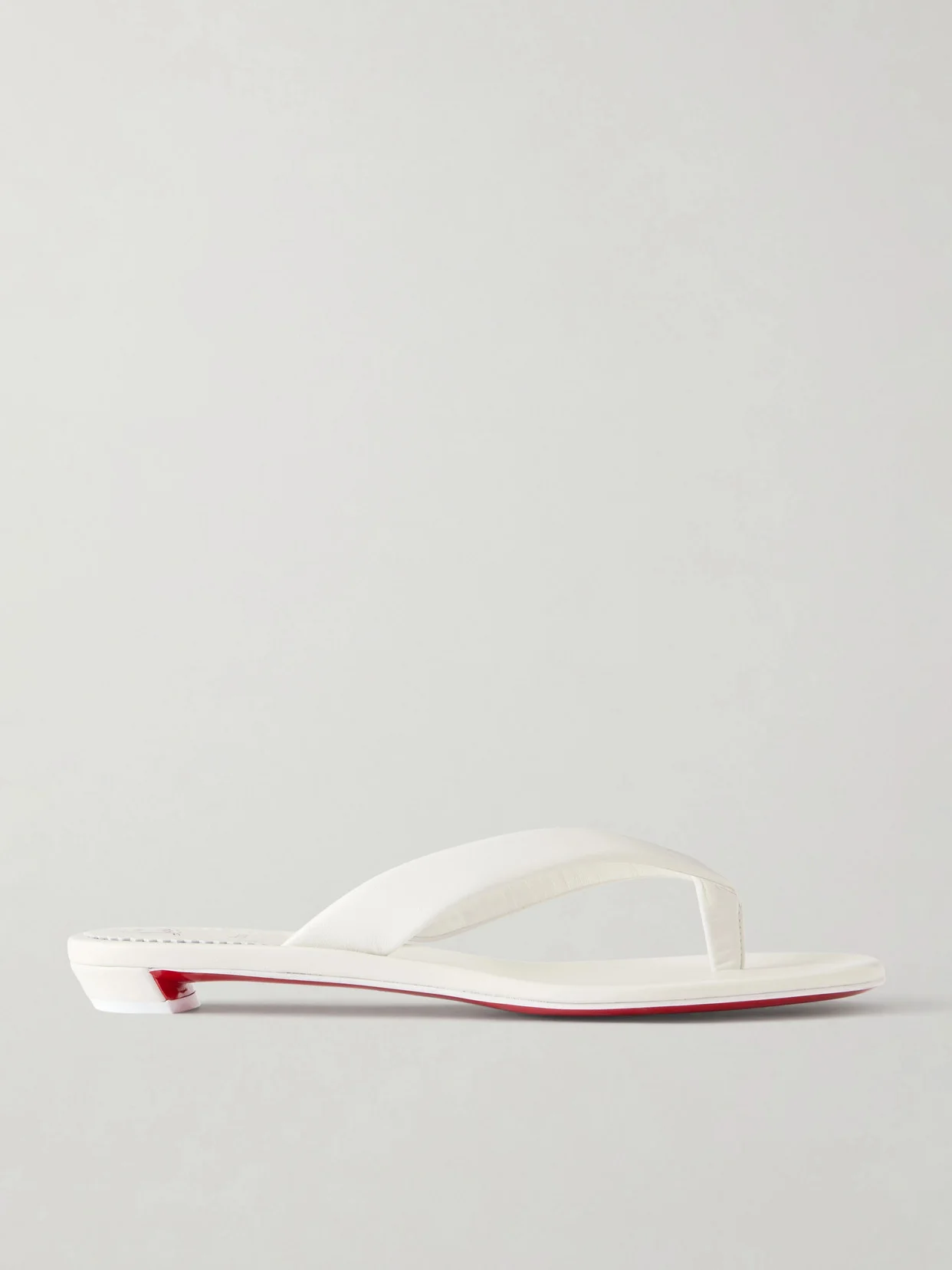 Miss Z Leather Thong Sandals - 1