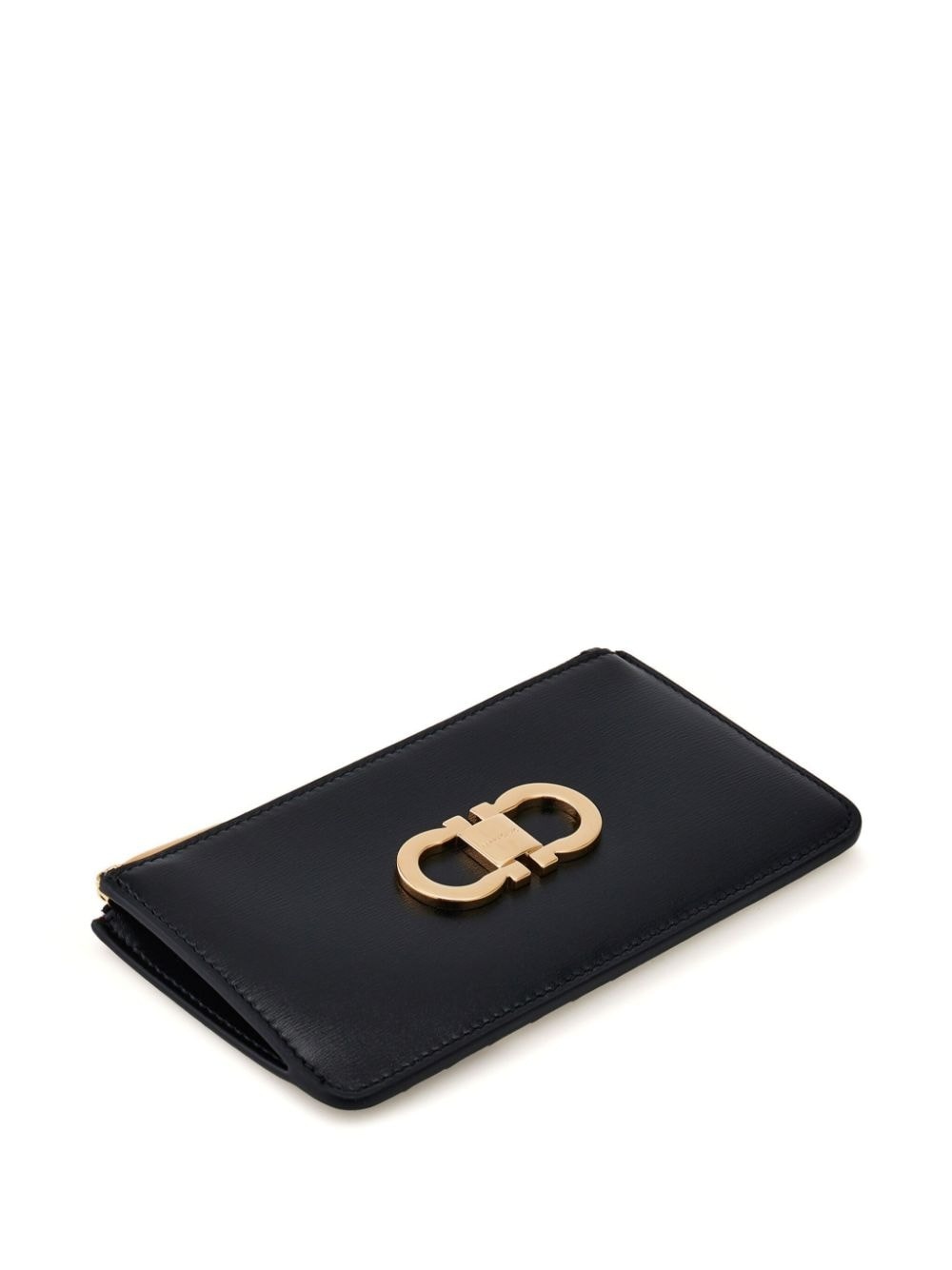 Gancini leather cardholder - 3