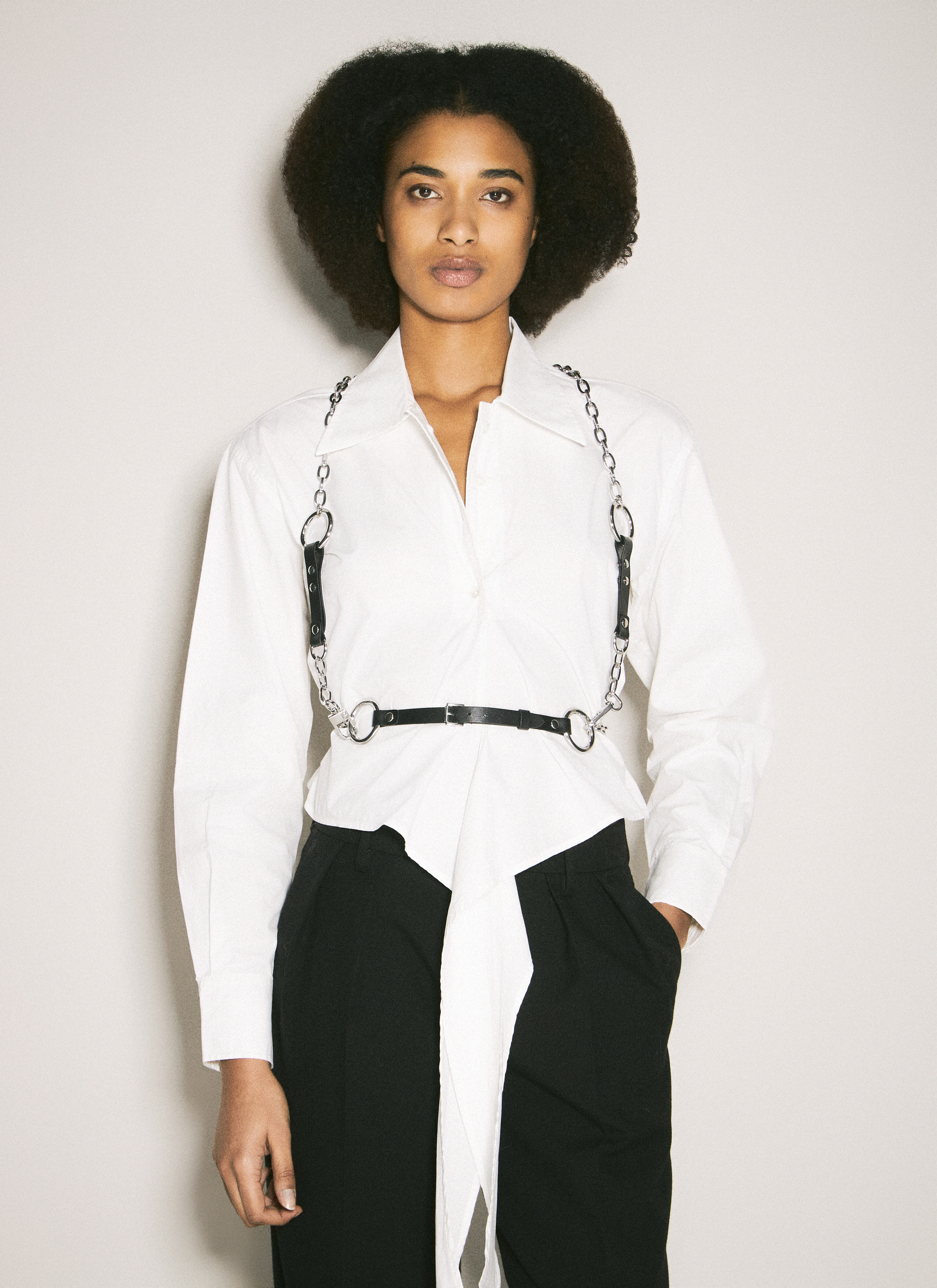 Stud Belt Chain Harness - 2