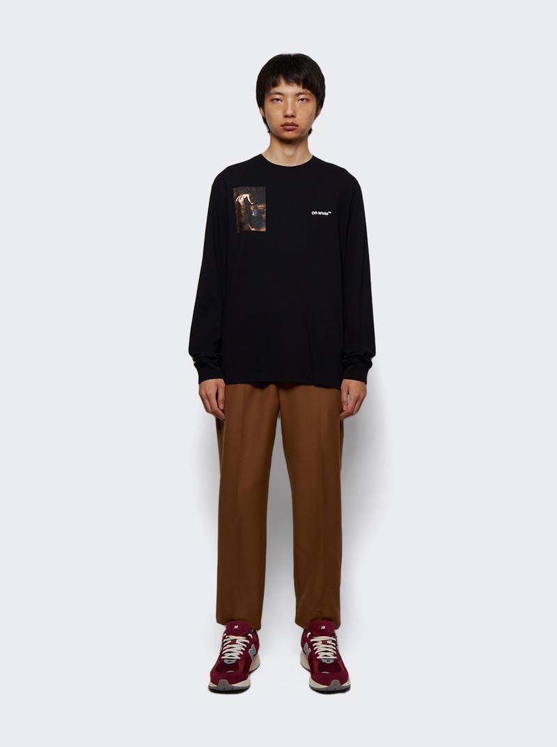 Off-White Caravaggio logo-print T-shirt outlook