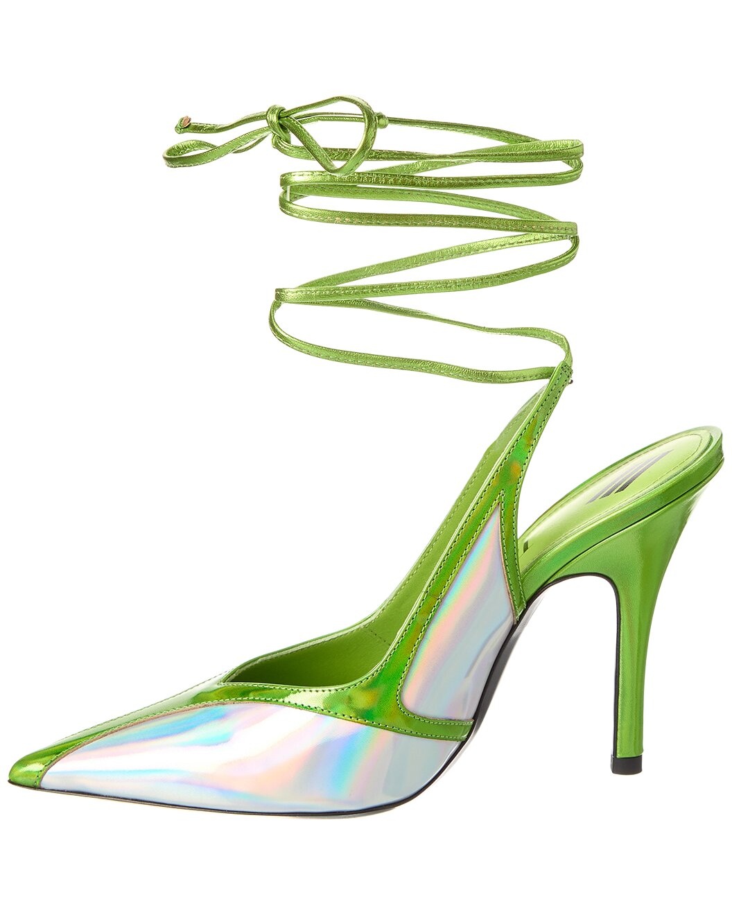 The Attico Ankle Wrap Leather Pump - 2