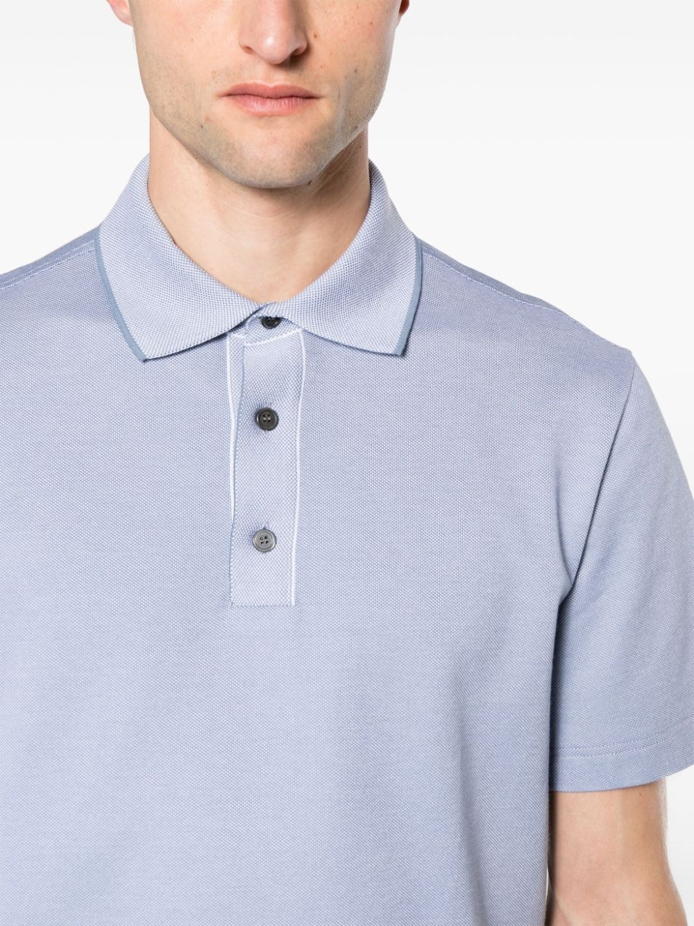 piquÃ© cotton polo shirt - 5