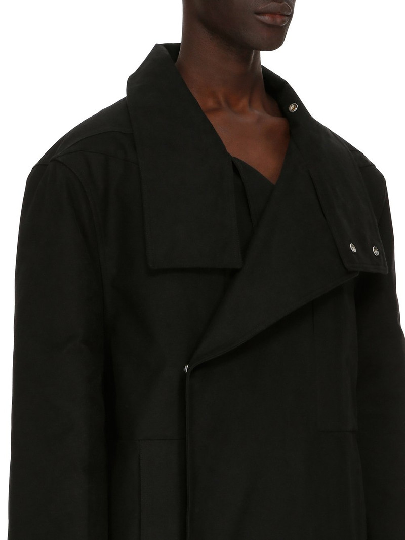 Jumbo funnel-neck down coat 4