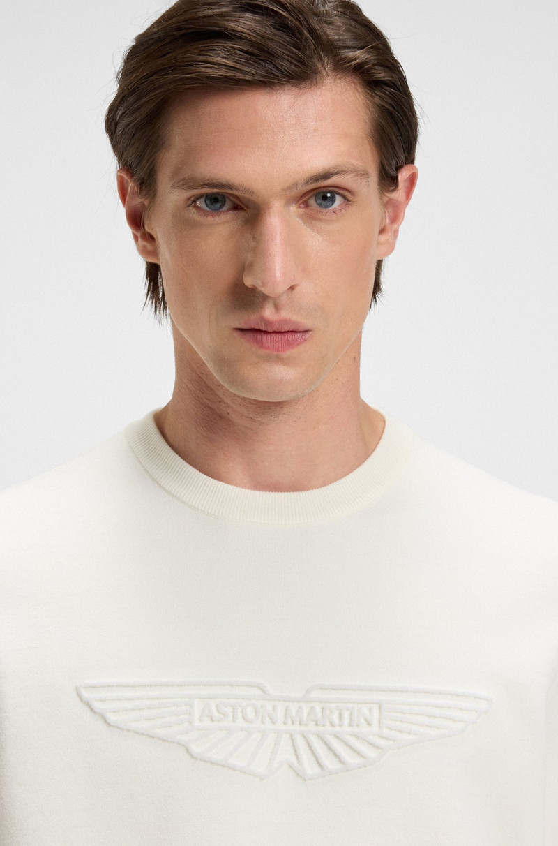 BOSS X ASTON MARTIN SWEATER WITH EMBROIDERED LOGO 3