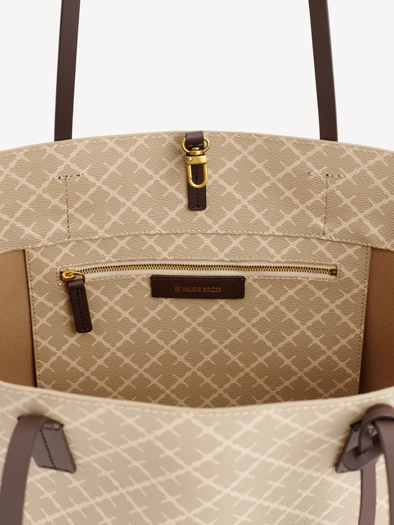 BY MALENE BIRGER Abigail printed tote bag outlook