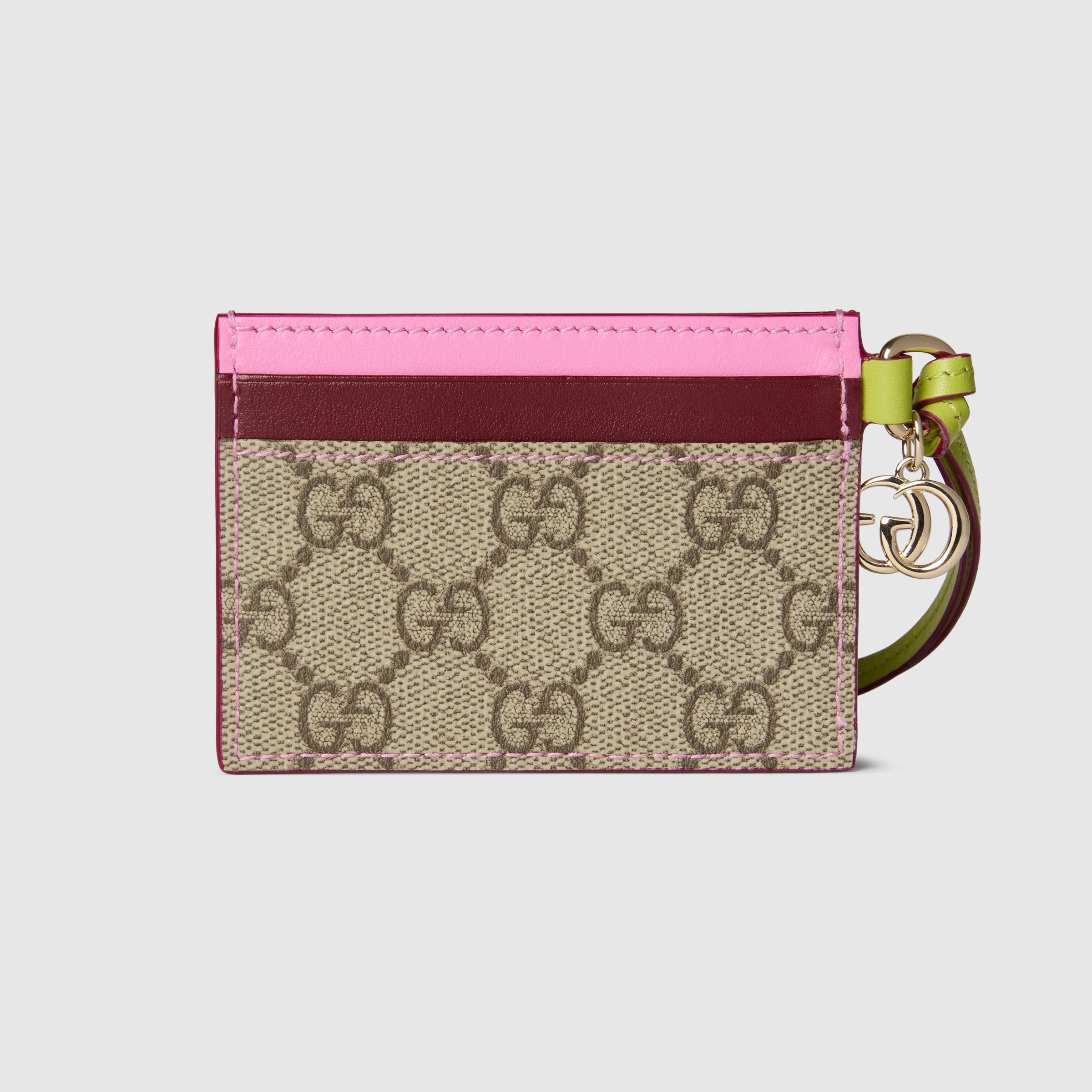 Card case with Double G and butterfly - 4