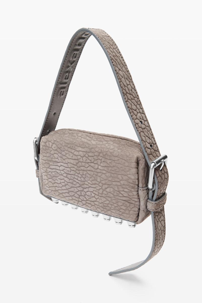 Alexander Wang Ricco mini crossbody bag in Nubuck Leather outlook