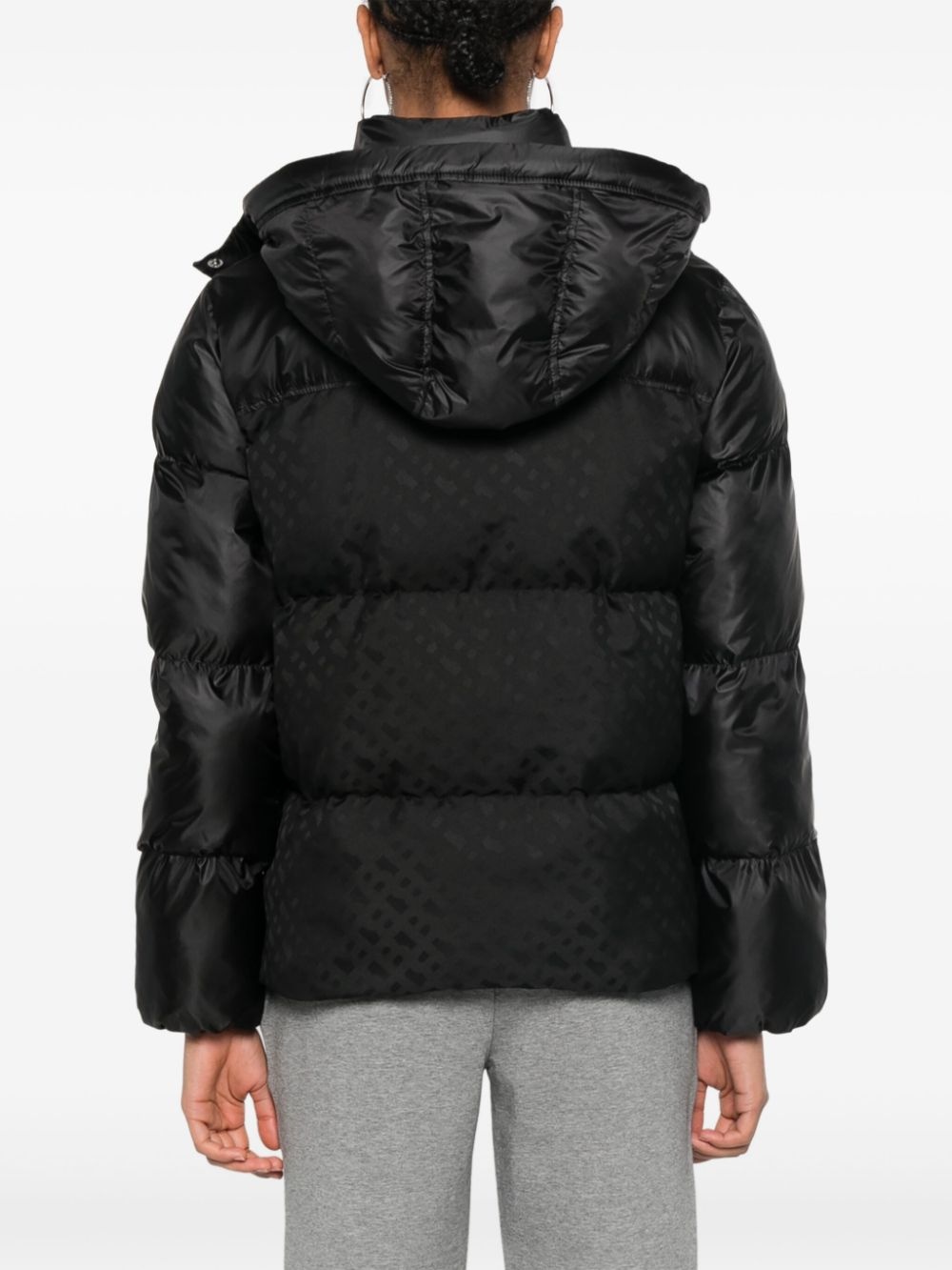 monogram puffer jacket - 4