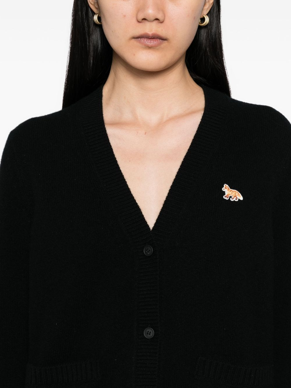 Baby Fox Patch cardigan - 5